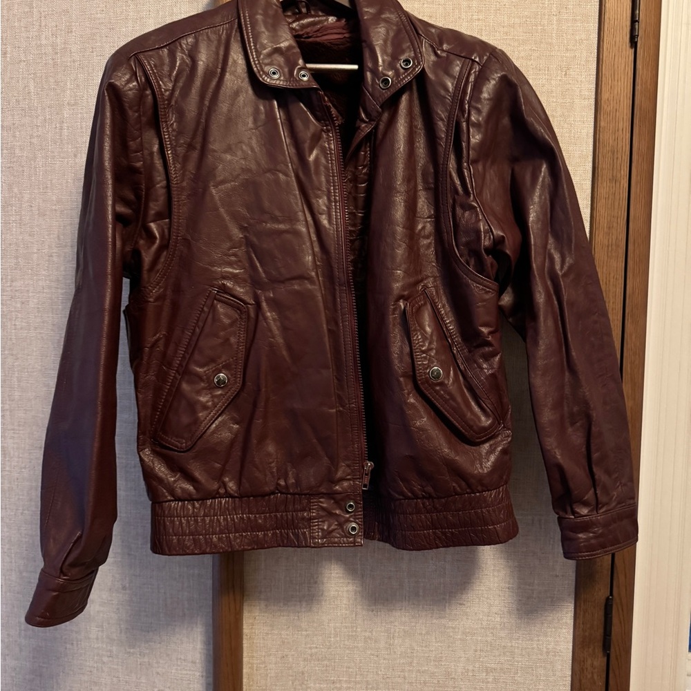 Men's Brown Leather Jacket